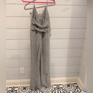 Lost + Wander Silver Jumpsuit